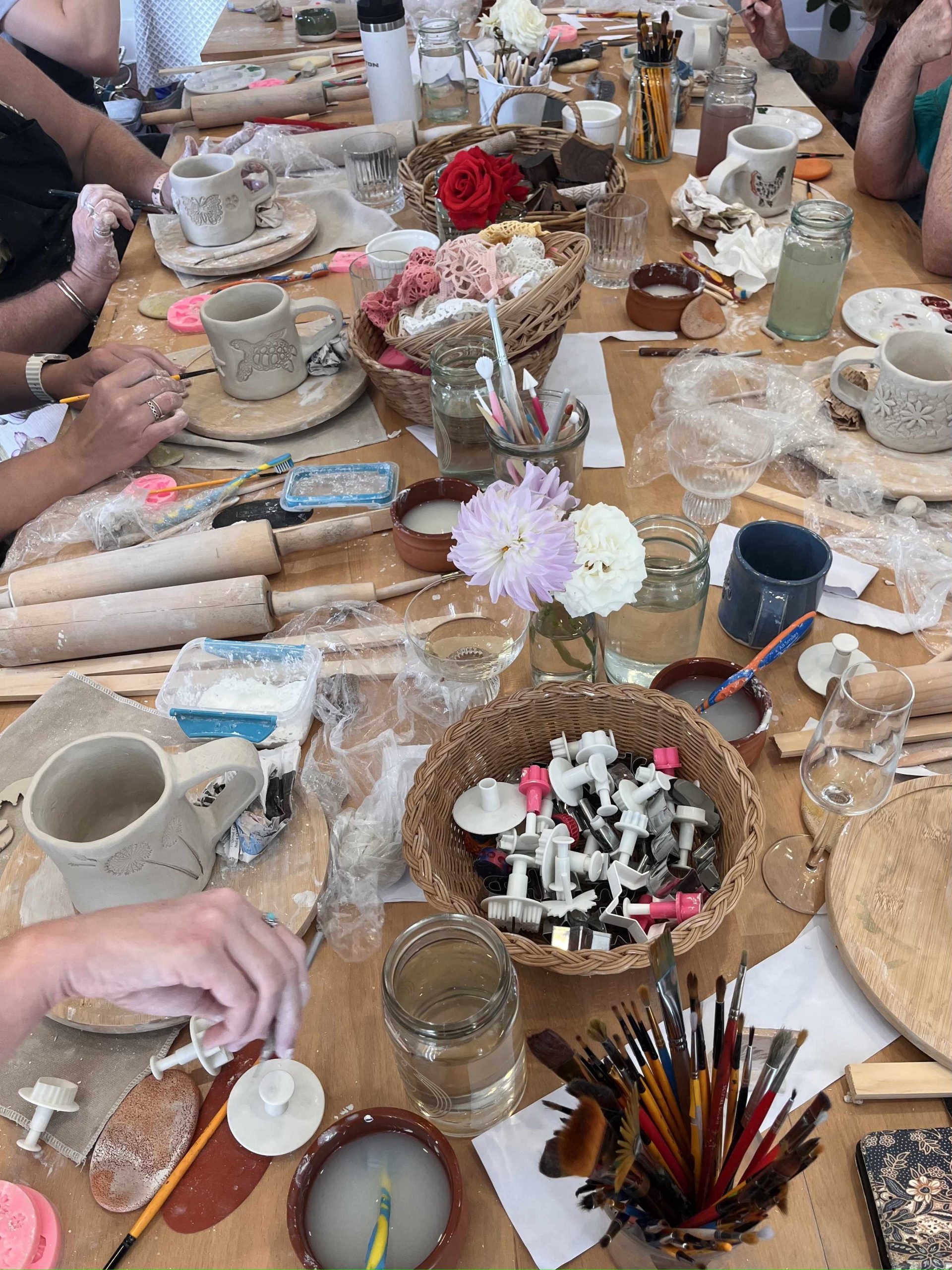 Clay workshop - make a cup