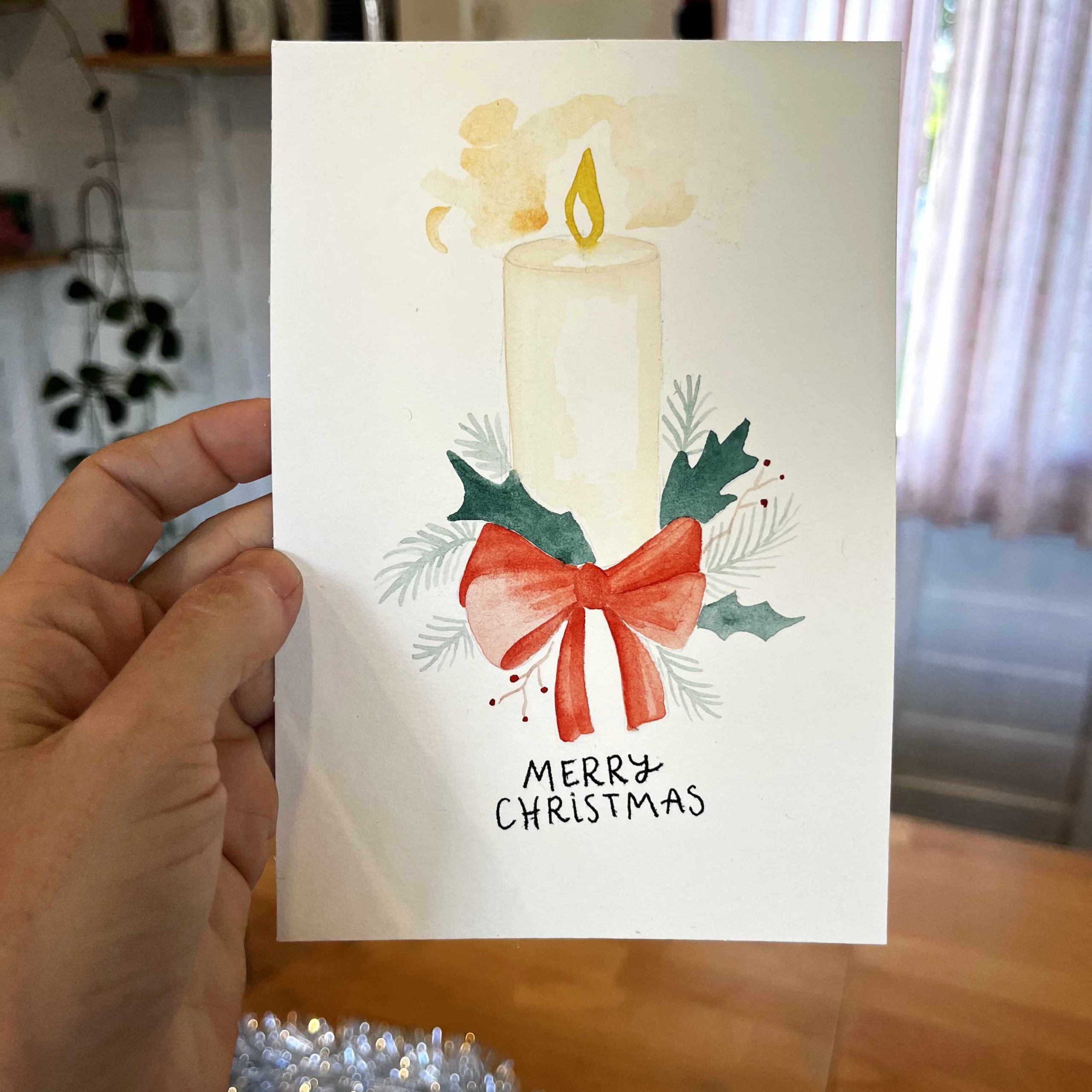 Watercolour Christmas Cards