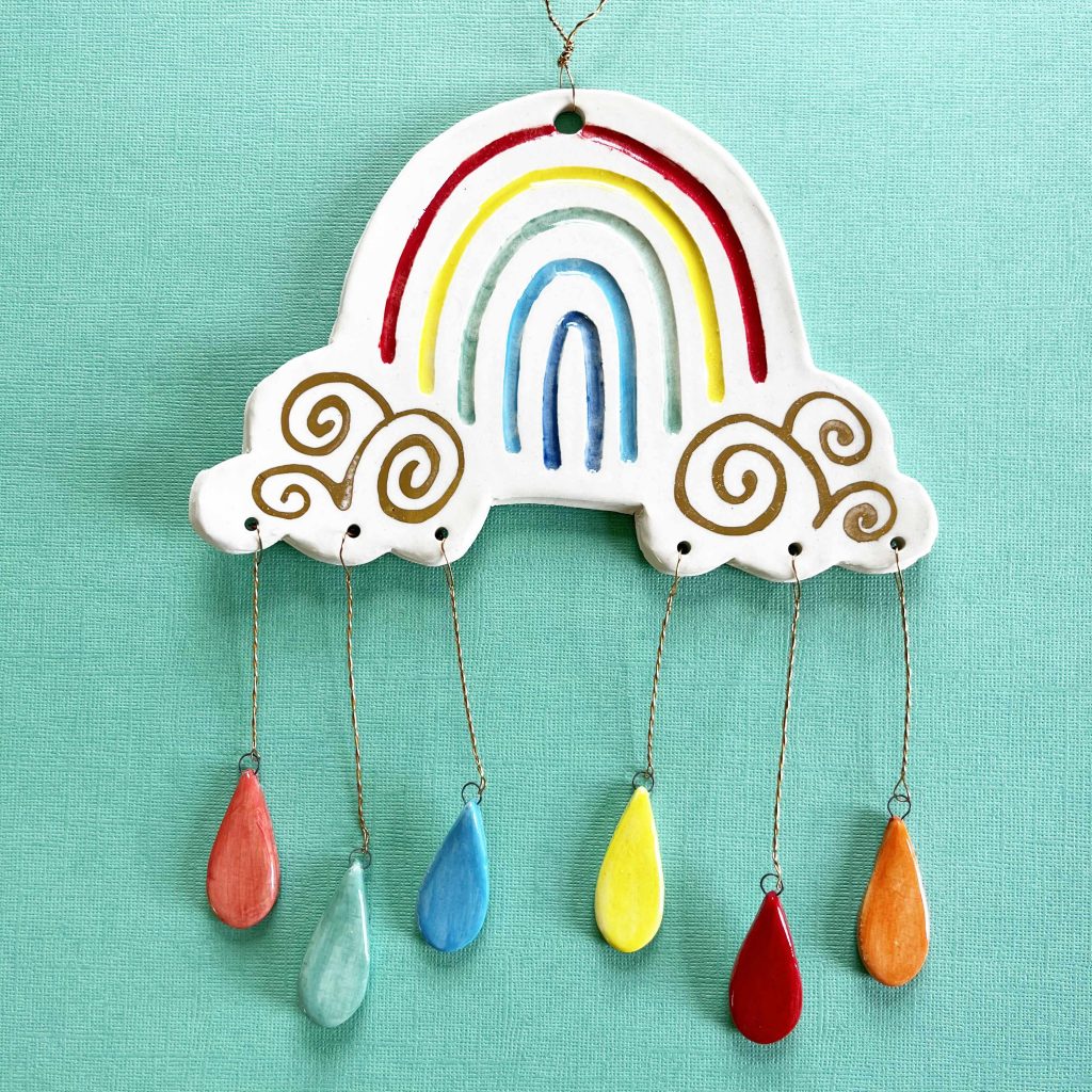 rainbow wall art