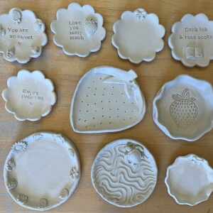 clay kids - trinket dish
