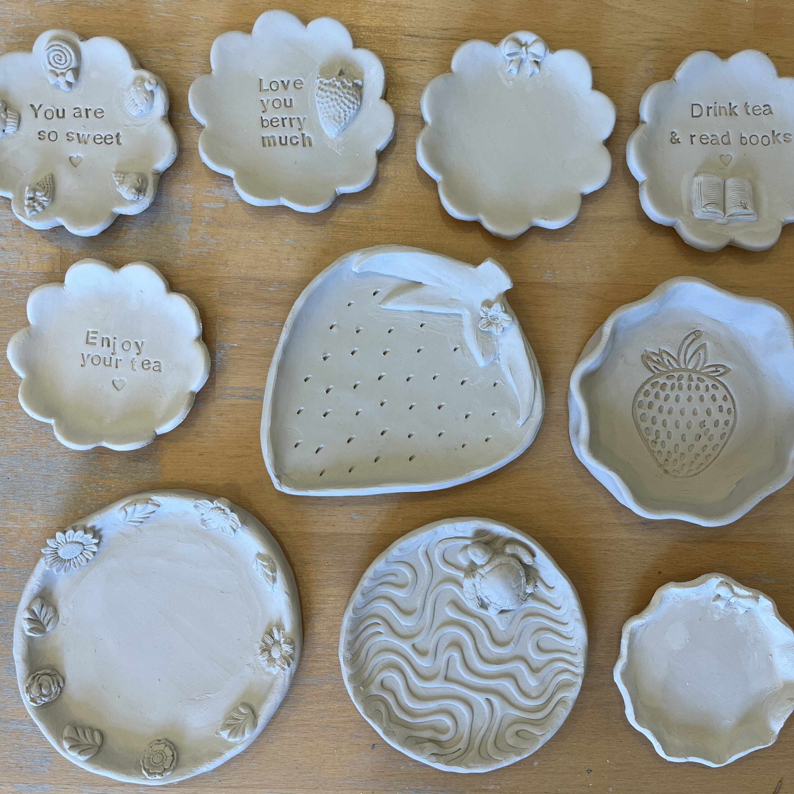 clay kids - trinket dish